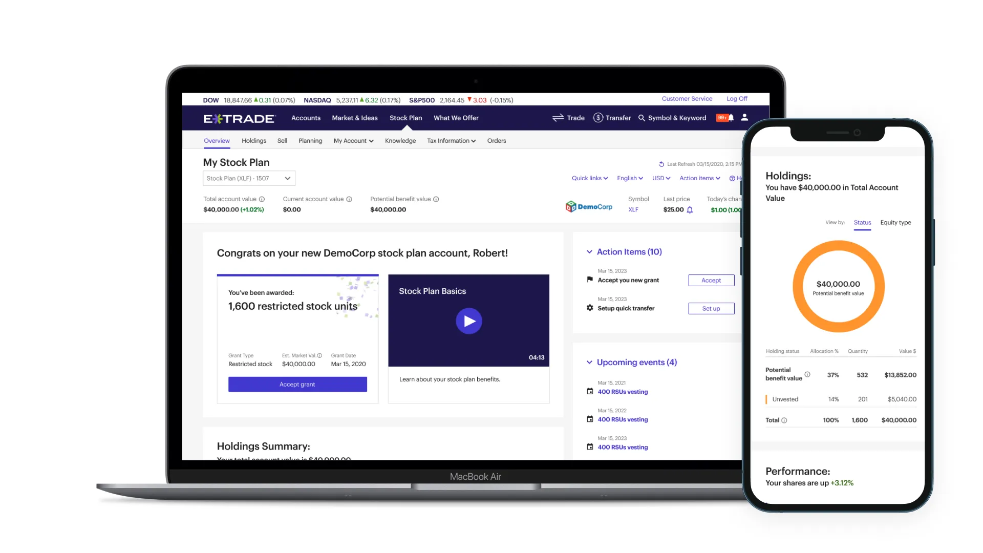 Post launch screen mockups